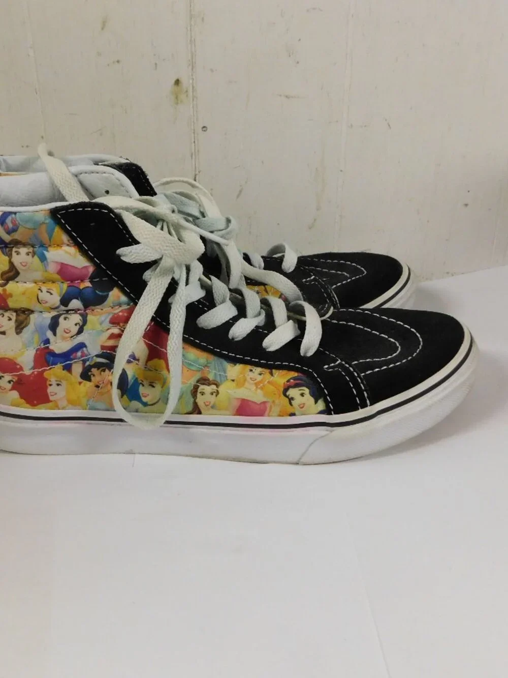 Vans Disney Princess Skate HI Top Sneakers Shoes Women's Size 8.5  Men's 7